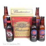 Budweiser Large King Pitchers Cubs (4), Earnhardt