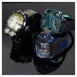 Three Unique Invicta Watches