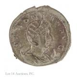 254-268 AD Roman Salonina Silver Anton XF+