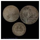 1914 - 1972 Germany Silver Marks (3)