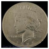1926-D USA Silver Peace Dollar (*MS 63+)
