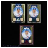 2005 Donruss Ron Santo Dual Bat Parallels Cards, 3