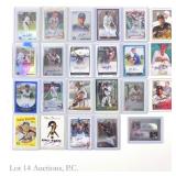 23 Signed Baseball Cards