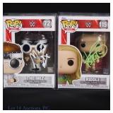 WWE The Miz & Matt Riddle Signed Funko Pop, JSA