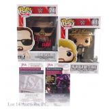 WWE Ted Dibiase & Diesel Signed Funko Pops