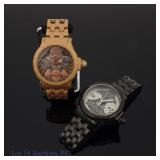 Two Invicta Artist Series Skull Watches