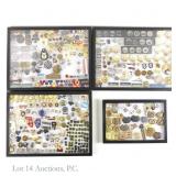 Military, Police Pins, Buttons, ID Tags, Insignia