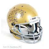 Rudy Ruettiger Signed FS ND Helmet (Speech & Play)