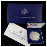1987-S USA Silver Proof Constitution Com. $1 (OGP)