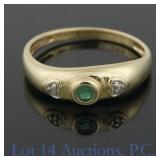 14K / 585 Y Gold Diamond Ring
