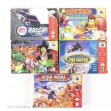 Nintendo 64 Games in Original Boxes (5)