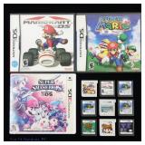 Nintendo 3DS / DS Video Games (3+6)