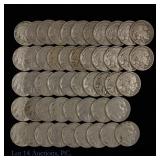 1928 - 1937 USA Buffalo Nickels (49)