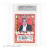 2021 Leaf Starring Roles Charlie Sheen Signed Card