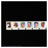 Uncut Strip Of 1969 Topps Decals McCovey Allen