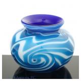Charles Lotton Miniature Glass Art Vase