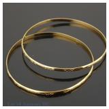 14k Yellow Gold Bracelets (2)