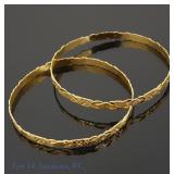 14k Yellow Gold Bracelets (2)