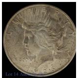 1926-S USA Silver Peace Dollar (*MS-60)