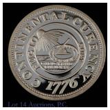 Continental Currency 1 Ozt. 99.9%-Silver Round