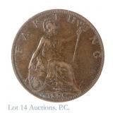 1895 Great Britain Victoria Farthing (Unc.?)