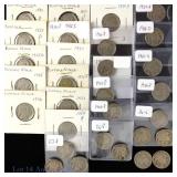1913 - 1938 USA Buffalo Nickels with Dates (30)
