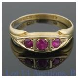 14K Y Gold Spinel Ring (UK)