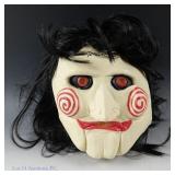 Saw Tobin Bell Signed Jigsaw Mask PSA