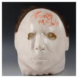 Halloween M. Myers Nick Castle Signed Mask PSA