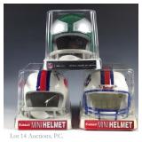 Signed NFL HOF Mini Helmets With COA (3)