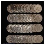 1971 - 1974 USA Kennedy Half Dollars GEM BU (36)