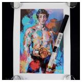 LeRoy Neiman 16" x 22.5" Print Of "Rocky"