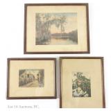 W J Harris St. Augustine FL Hand Colored Photos, 3