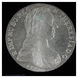 "1780" Austria Silver Maria Theresa Thaler GEM BU
