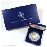 1987-S U.S. Constitution Silver Proof Dollar OGP