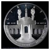 1984s USA Silver Proof LA Olympics $1 (Gem Cameo)
