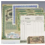 Stocks, Bond Currency & Stamps (+12)