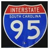 South Carolina I-95 Interstate Sign