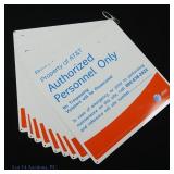 AT&T Authorized Personnel Only Signs (9)