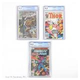CGC 9.2, Marvel Comic Books, Key Issues (3)