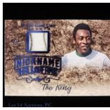 2019 Leaf Pele Game Used Jersey Card