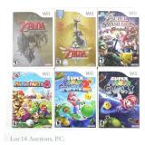Nintendo Wii Games Mario, Zelda (6)