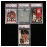 Michael Jordan Cards - PSA Graded (4)