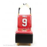 Chicago Blackhawks B Hull Signed Custom Throne **