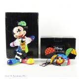 Britto Disney Mickey Mouse * Figurines (2)