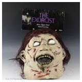 The Exorcist Linda Blair Signed Regan Mask