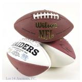 Signed NFL HOF Footballs (3)