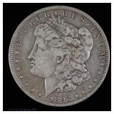 1892-O USA Silver Morgan Dollar, Tougher Date