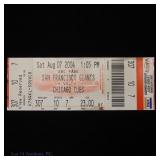 Greg Maddux 300th Win Full Ticket (8/7/04)