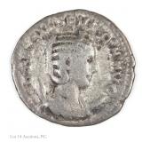 244 CE Roman Otacilia Severa Silver Antoninianus